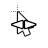 Horizontal resize cursor