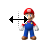 Vertical resize cursor