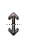 Vertical resize cursor