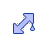 dripping- diagonal J cursor