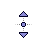 Vertical resize cursor