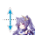 Vertical resize cursor