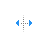 Horizontal resize cursor