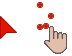 Metro X3 Light Red Cursors preview