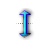 Vertical resize cursor