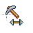 Horizontal resize cursor