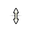 Vertical resize cursor