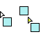 Blue Axolotl Cursors preview