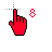 Red Person cursor
