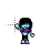 Kris (Deltarune) Diagonal Resize 1 cursor
