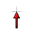 dynamic red up cursor
