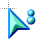 Gemstone person cursor