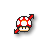 Super Mario Mushroom - Diagonal Resize 2 cursor