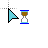 3d blue loading cursor cursor