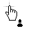 Vertical resize cursor