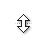 Vertical resize cursor