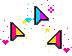 Kawaii Rainbow Rain Cursors cursor preview