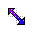 First Diagonal Galaxy cursor