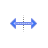 Horizontal resize cursor