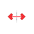 Horizontal resize cursor