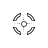 Quarter circle + Point cursor