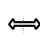 Horizontal resize cursor