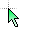 Lime Green- Blended- Mouse Pointer- cursor