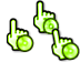 Wii Yellow Cursors cursor preview