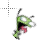 Crazy Gir Back Flip 1 cursor