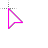 Pink Multi Outline  cursor