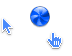 Apple Cyan (Baby Blue) Cursors cursor preview