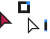 Sans Light Red Cursors preview