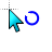 Working in background cursor
