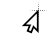 Vertical resize cursor
