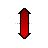 Vertical resize cursor