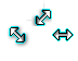 Blue neon Cursors preview