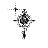 Rose logo - black (Mars Red) cursor
