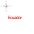 Ecuador cursor