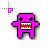 domo rosa obscuro cursor