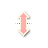Vertical resize cursor