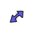 Diagonal resize 1 cursor