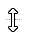 Vertical resize cursor
