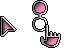 Pink Metallic Cursors preview