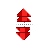 Vertical resize cursor