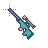 Colored Bolt Action Sniper Rifle cursor