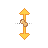 Vertical resize cursor