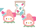 Strawberry Hello Kitty Cursors preview