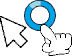 The Cartoon Styled Cursors preview