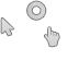 Gray Transparency Cursors cursor preview