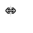 Horizontal resize cursor